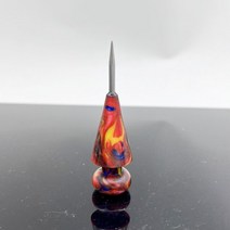 배관자제 스토퍼 물담뱃대 수지 피어싱 플러그 도구 바늘에 한 알루미늄 호 일 실리콘 토퍼 흡연 Sheesha C, 03 Red Pin