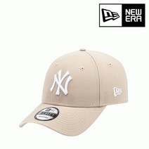 뉴에라 MLB 베이직 뉴욕 양키스 볼캡 베이지 13086374