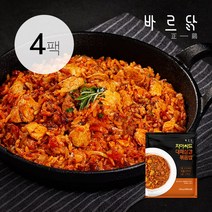 바르닭 닭가슴살 곤약볶음밥 치아씨드&대패삼겹볶음밥, 4팩, 250g