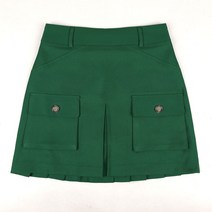 투엘라 포켓 카고 플리츠 골프 스커트 빅사이즈