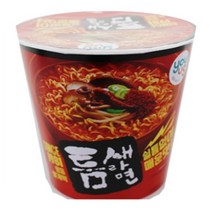 유어스 틈새라면 빨계떡컵 매운맛 소컵 작은컵 65g x 6개, 상세페이지 참조