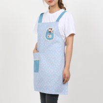 미미캐츠 JNJ 로즈포인트 방수앞치마 주방앞치마 위생복 조리복, FREE, 그레이