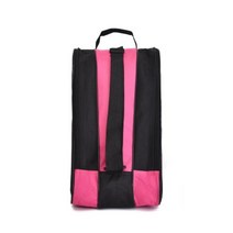 스키부츠 가방 스노우보드 스노우보드엣지백 겨울 아이스 스케이트 신발 대용량 휴대용 캐리 숄더 백 스포츠 스케이트 액세서리, 분홍색, 01 분홍색