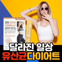 가르시니아 캄보지아 19종 혼합 유산균 유산균 다이어트 slim 프로 바이오 틱스 광동 30포, 1개