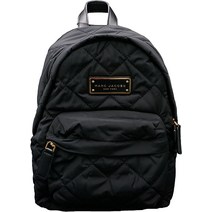 마크 제이콥스 Marc Jacobs M0016679 블랙 골드 여성 퀼팅 나일론 미니 백팩