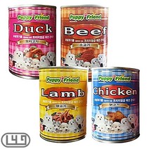 웰시코기 강아지캔사료 순살코기 슈나우저 오래먹는, 종류_오리고기, 상세페이지 참조