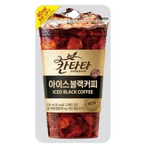 [WINZI_마켓] 캔커피음료 조지아커피 액상커피 시원한커피 사무실커피 PC방커피 음료, 칸타타 아이스 블랙커피 230mlx10팩x4박스, WZ류_단일옵션