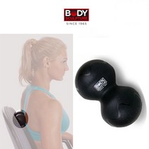 땅콩볼 블랙 메디슨볼 마사지볼 지압 근육이완 뭉친근육풀기, 1개