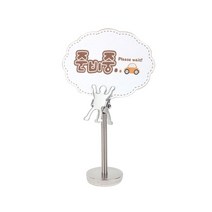 썬42520 [SΘN] 철사꽂이 아크릴메모꽂이 홍보꽂이 모니터메모판 카페소품 명함철, iШi_ 끼우기 쉬운 사람 집게형 멀티 메모꽂이 카드홀, Ш본상품선택Ш