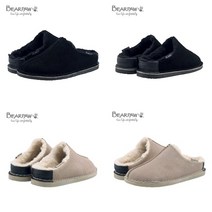 [정품인증] 269905 베어파우 베어파우(BEARPAW) 남성 겨울 양모슬리퍼 로저 ROGER 블랙/베이지 2종 2116KD