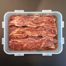 프리미엄 블랙앵거스 양념LA갈비 2KG 아빠가 준비한 고기