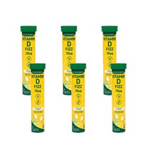 Holland & Barrett 홀랜드앤바렛 비타민 D3 1000 IU 25ug 레몬 앤 라임 Flavour 발포 20 정 6개