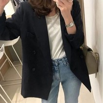 아이엠몽 여성 봄 시크한 세련된 매니쉬 기본 베이직 수트 정장 블레이저 심플 데일리 봄 아우터 으리아