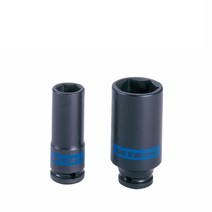 킹토니 킹토니 1 2인치 롱임팩소켓 롱 임팩소켓 소켓 복스, 1개, 8mm