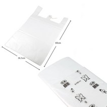 약국 시장 봉투 손잡이 100매 5호