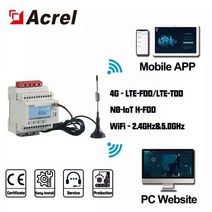 와이파이 로라완 무선 스마트 상 에너지 계량기 전력 소비 온라인 모니터링, ADW300 3x1(6)A AC