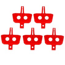 15 개몫 유압 디스크 브레이크 패드 스페이서 삽입 자전거 브레이크 스페이서 디스크 브레이크 mtb 자전거 부품 자전거 브레이크 스페이서, 5개, 5개
