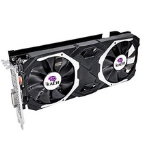 롤 그래픽 카드 KAER RX580 8GB 듀얼 팬 GDDR5 256, XBRX5808G