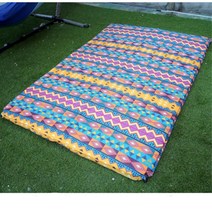 캠핑 차박 캠핑카용 2인용 더블 자동충전 매트 야외숙박용 레저활동용