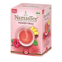 독일직구 Teekanne 티칸느 NamasTee Bio Power Woman with Hibiscus ginger and Angelic root 히비스커스 생강 엔젤릭 뿌리를 가진 나마스 티 바이오 파워 우먼 X 4팩, 수량, 상세참조