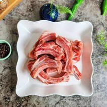 돼지 등갈비 쪽갈비 립 2kg 육즙풍부 육질부들 김치찜갈비, 마디절단