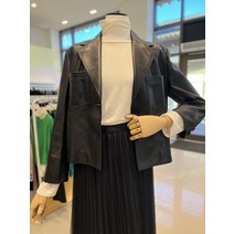 코인코즈 DL3SJ900 투버튼 레더자켓