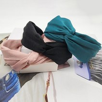 SMJ 데일리 꼬임 새틴 머리띠 3종