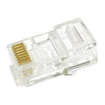 [PLUG MASTER] 플러그마스터 RJ-45 커넥터 CAT.5E UTP P8-007E [투명/100개], 1