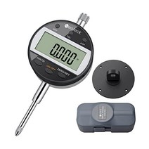 Neoteck 디지털 다이얼 게이지 고정밀도 18개월 기간정확도 001 범위 254 공차 기능 포함, 정밀도 0.01 범위 25.4 공차 기