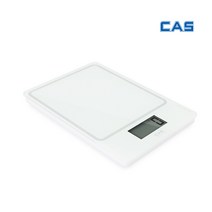 카스 K9 주방저울 강화유리 슬림 화이트