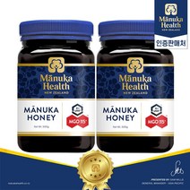 마누카헬스 MGO115+ 마누카 꿀 500g (MGO100+업그레이드), 2개
