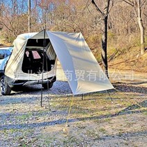 SUV 야외 자율 주행 투어 자동차 후면 지붕 트렁크 확장 텐트 캠핑 캐노피, 02 tail account