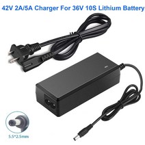 외발 전동휠 42v 2a 5a hover board 1 prong charger 리튬, 42v 5a