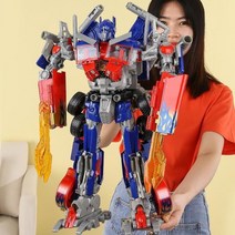 트랜스포머 옵티머스프라임 변신로봇 피규어 55cm, 1개
