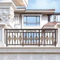 철제난간 복층난간 울타리 베란다 주택 발코니 담장 안전 펜스, R