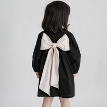 앨리홈 블랙백빅리본원피스