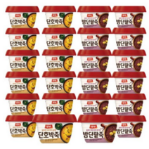 동원 양반 밤단팥죽12개 + 호박죽12개, 72개, 288g