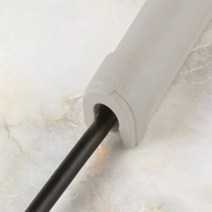 1m 전기선쫄대 전기선몰딩 전선커버 전기선커버 전선보호대, 회색 - 중