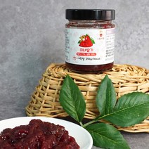 [더조은푸드] [더조은] 국내산 거창 딸기 수제 딸기잼 250g, 1개