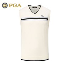 PGA 가을겨울 신제품 골프조끼 남성 V넥 스웨터