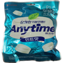 롯데 애니타임 민트 사탕, 185g, 1개
