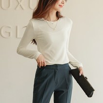 그녀희제 슬림 여리 긴팔 티셔츠