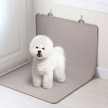 울트라웨이브 강아지 고양이 특대형 실리콘 논슬립 배변매트 싸개냥, 블루그레이