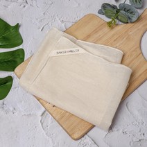 베이커밀러 자수 소창 행주 강화 무형광 면 거즈 키친 크로스 광목 손수건 바리스타 헹주, 1.소창행주 1겹, 없음