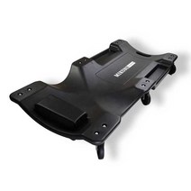 자동차 수리보드 36인치 40인치 튼튼한 정비보드 받침, 36인치 블랙 두꺼운 데크(휠 6개 포함)