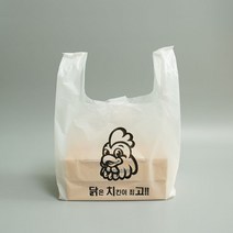 치킨봉투 족발 돈까스 배달봉투 피자봉지 닥치고 100장