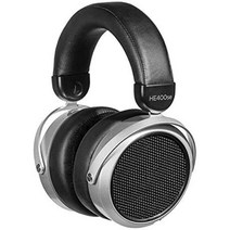 HIFIMAN HE400se 개방형 유선 헤드셋 블랙 실버 오픈백 390g 가죽 헤어밴드 소음 차단