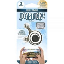 ReTrack 2팩 모바일 게이밍 조이스틱 FPS RPG MOBA 및 콘솔 포트 호환 모든 스마트폰과 함께 작동하도록 디자인 (ETZJOY2PK)