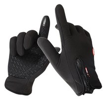자전거방한장갑 카이맨 사르토르 메롤라 남녀공용 성인 방수용 사계절 겨울 장갑겨울 터치 스크린 전, 01 G016 Style 1 Black