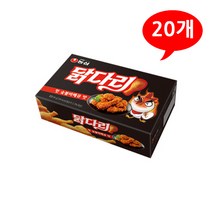 농심 닭다리 핫 숯불바베큐 1박스/20개